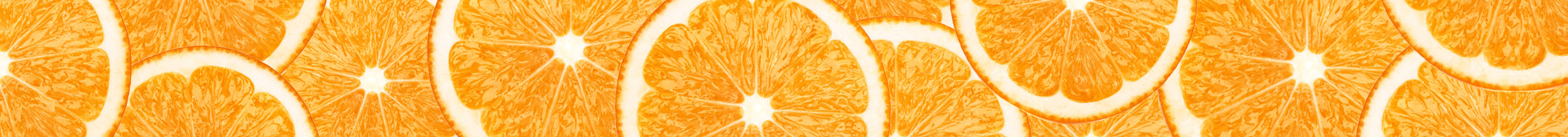 Multiple orange slices layered